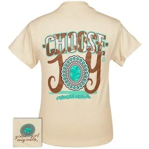 Girlie Girl Originals Choose Joy Shirt‎ Small